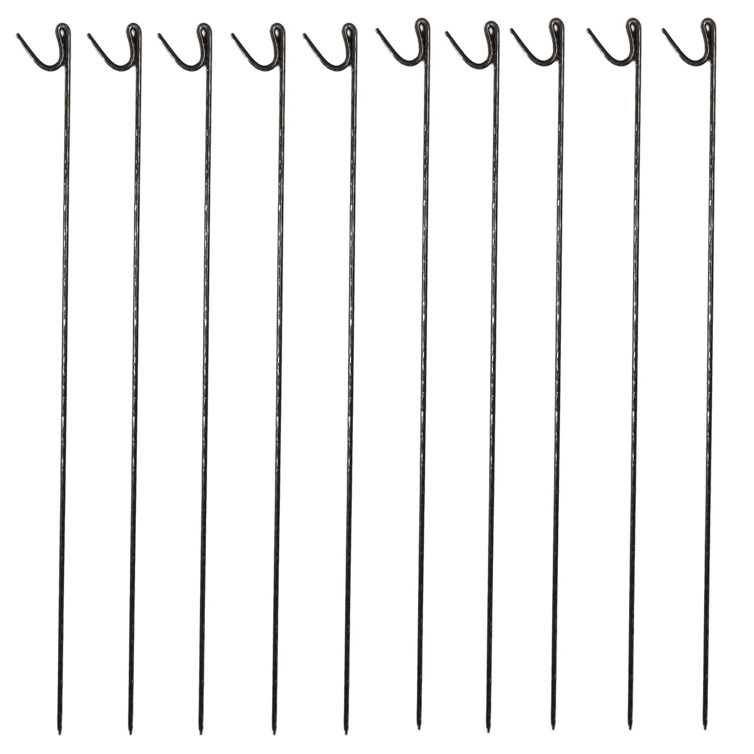 Pack of 10 steel fencing pins